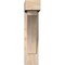 Ekena Millwork Thorton Block Smooth Bracket w/ Offset Brace, Douglas Fir, 5 1/2"W x 16"D x 24"H BKT0604X16X24THR05SDF - alternate 2